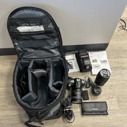 Nikon D90 Camera With Accessories