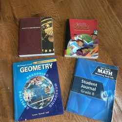 Selling Eighth Grade Homeschool Books In Excellent Condition