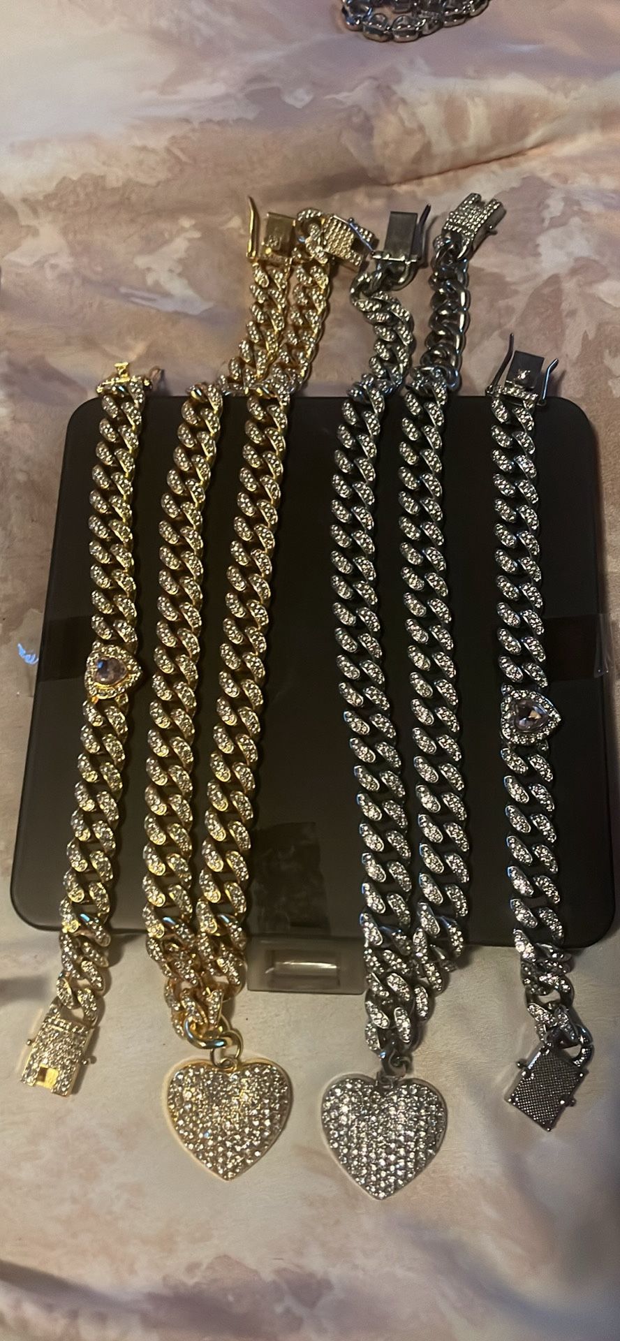 Bold Cuban Link Necklace Sets $50 Each