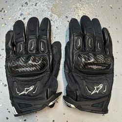 Alpinestar Motorcycle Gloves Like New 