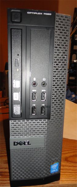 Dell OptiPlex 7020 SFF i5-4590 3.30Ghz 4GB RAM 80GB HDD Windows 10 PRO #146