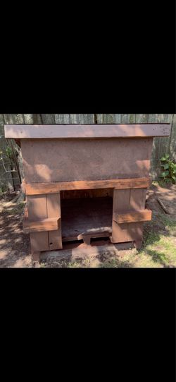 Heavy-Duty Real Wood Dog Cabin for Large Breeds