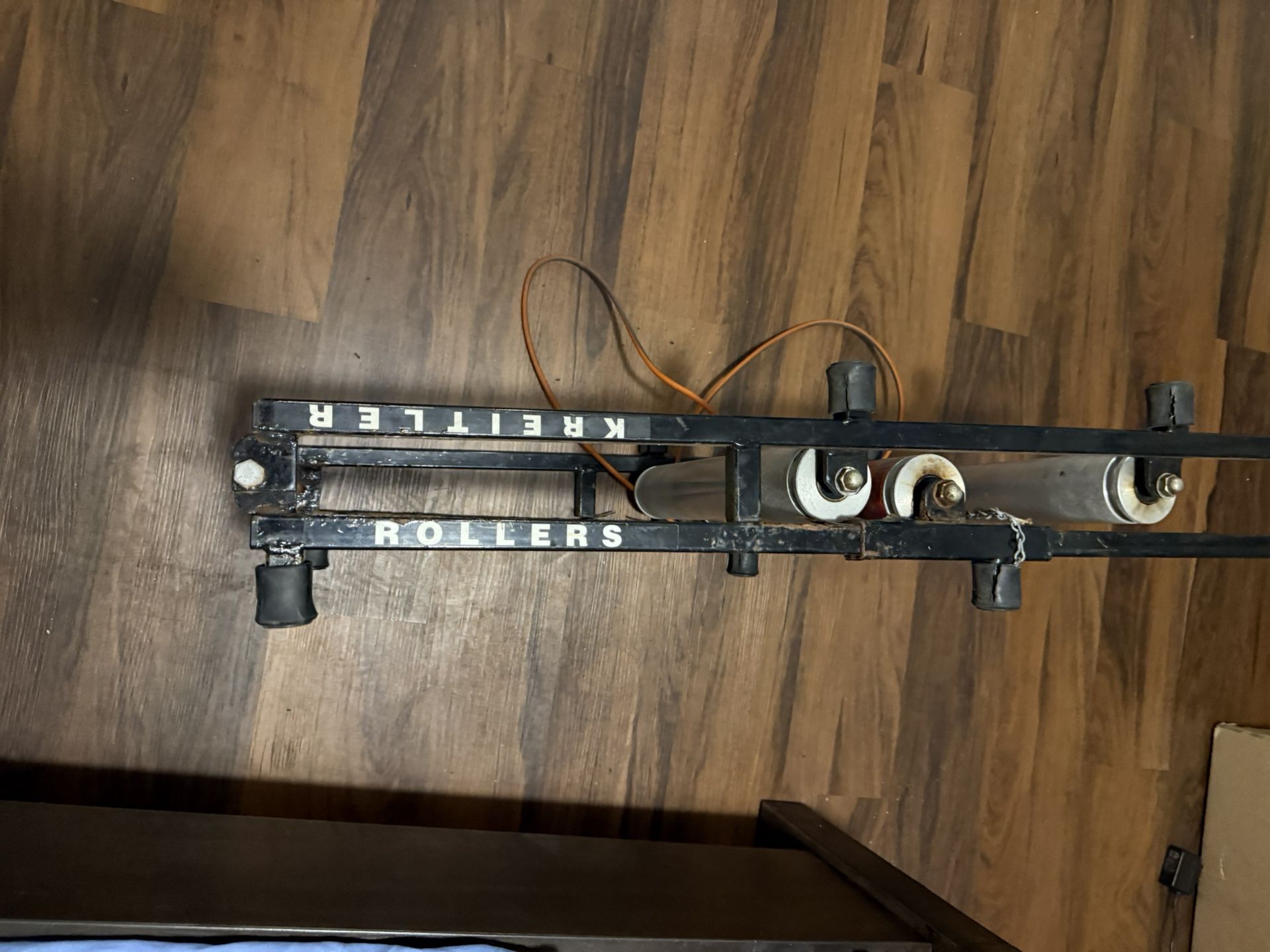 Vintage Kreitler Folding Rollers PVC 4.5” Drums -Used-Great Condition