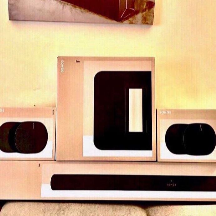 Sonos Arc, Sub Gen3, 2 X Era 300s. Brand New Manufacture Sealed.  Pick Up Only.