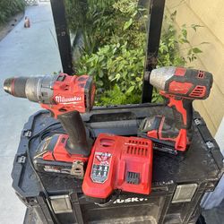 Milwaukee Drill and Impact Driver