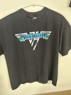 Vintage Van Halen Atomic Punk T-Shirt, Black Extra Large