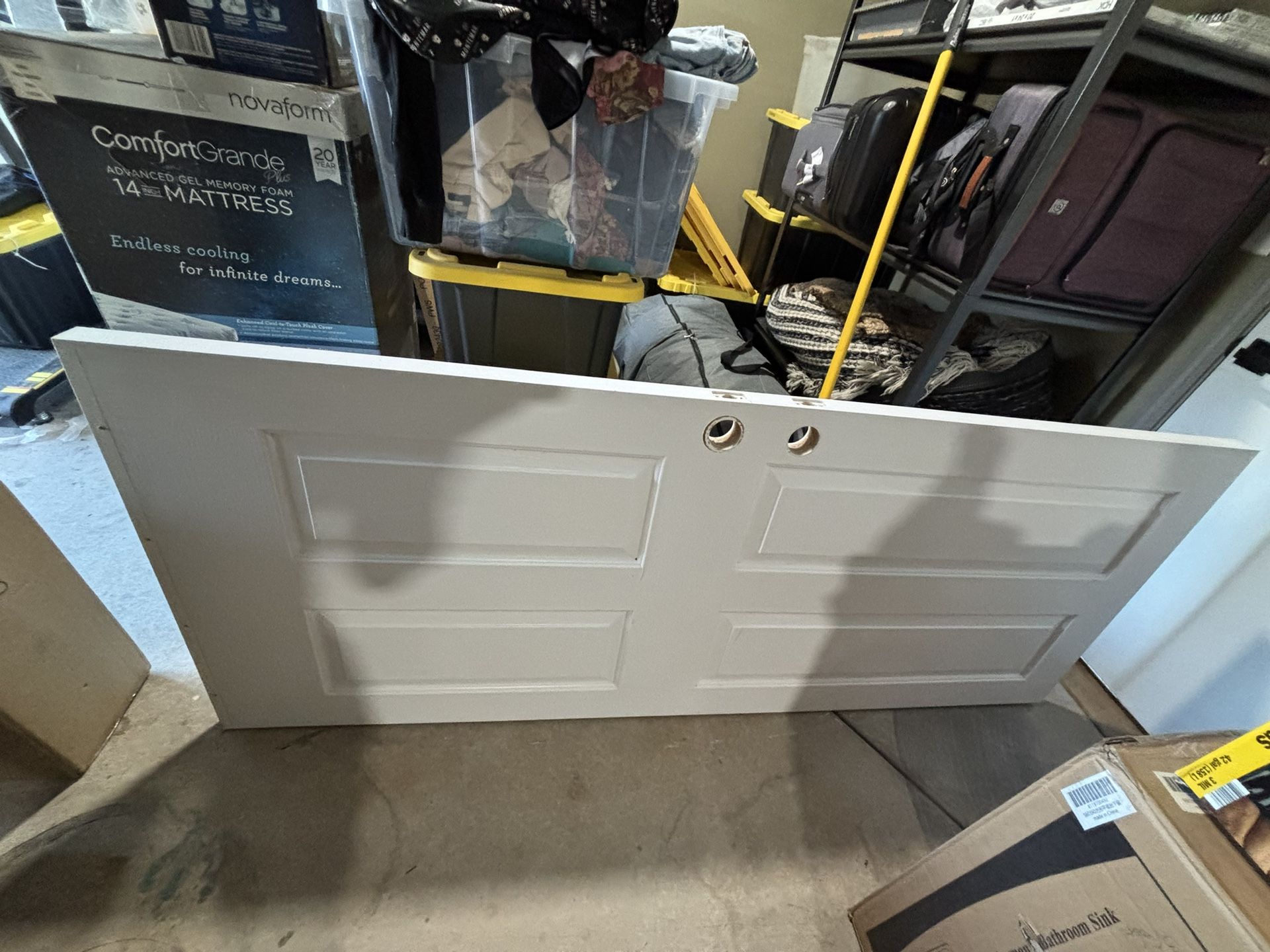 32” W X 80” H  X 1-3/4” Thick Garage Solid Core Door