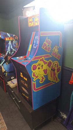 Ms. Pac-Man Upright Arcade Cabinet