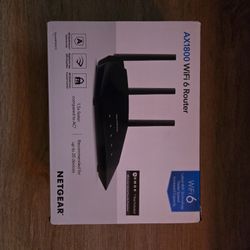 NetGear Wifi 6 Router - Gaming + Business Ready - Integrated VPN Chipset