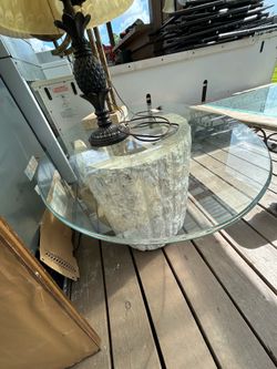 Glass table