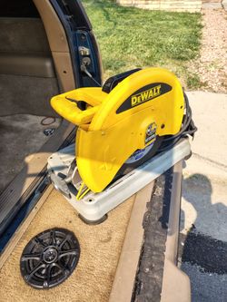 DeWalt metal chop saw