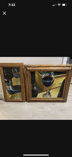 Beautiful canvas, wine pictures