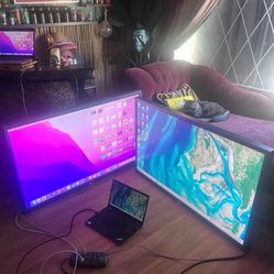 2 Barco LDX 55in Control Room Monitors Gaming   