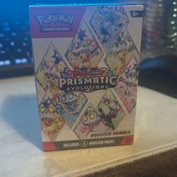 Scarlet and Violet Prismatic Evolution booster bundle 