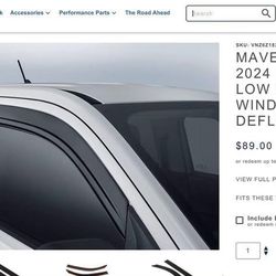 2020-2024 Ford Maverick Window Visors 