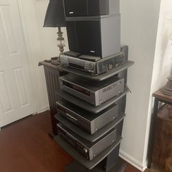 Vintage JVC Stereo System 
