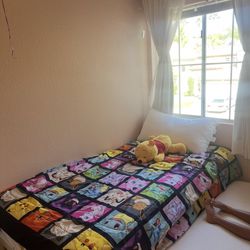 Twin Mattress + Bedframe