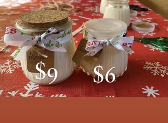 Handmade candles