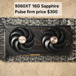 AMD Radeon Sapphire Pulse 9060xt 16gb FIRM PRICE