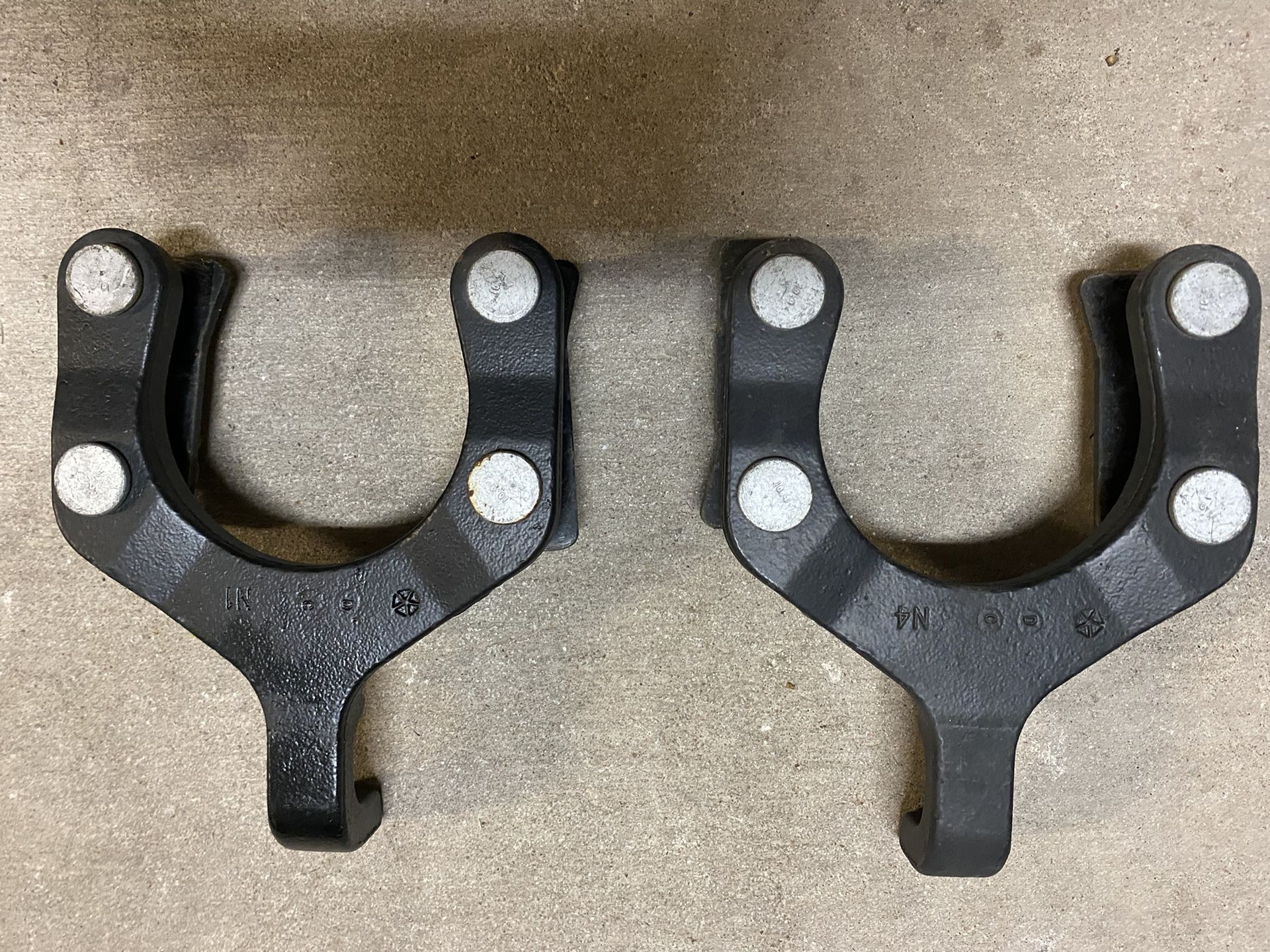 OEM Front Bumper Stock Tow Hooks 