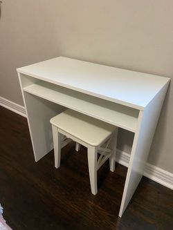 Desk & stool combo