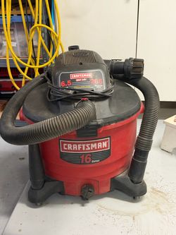 Craftsman 6.5 HP 16 gallon shop vac $35