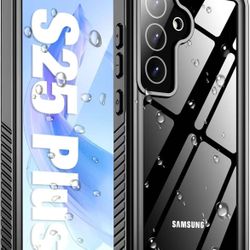 Samsung Galaxy S25 Plus+ Case Waterproof [IP68 Underwater][Built-in Screen & Lens Protector][12FT Shockproof][360° Full Body ]Heavy Duty Protective Ph