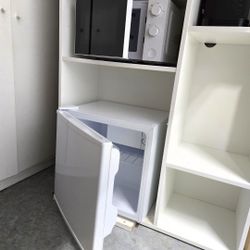 Ikea Mini Fridge and Microwave 