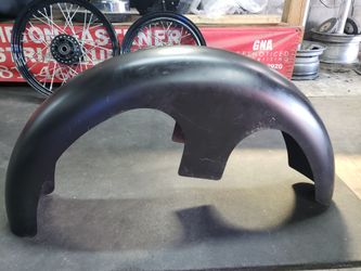 30" steel front fender for custom applications