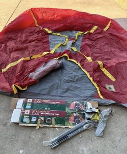 Tents, Camp Pad, Cooler