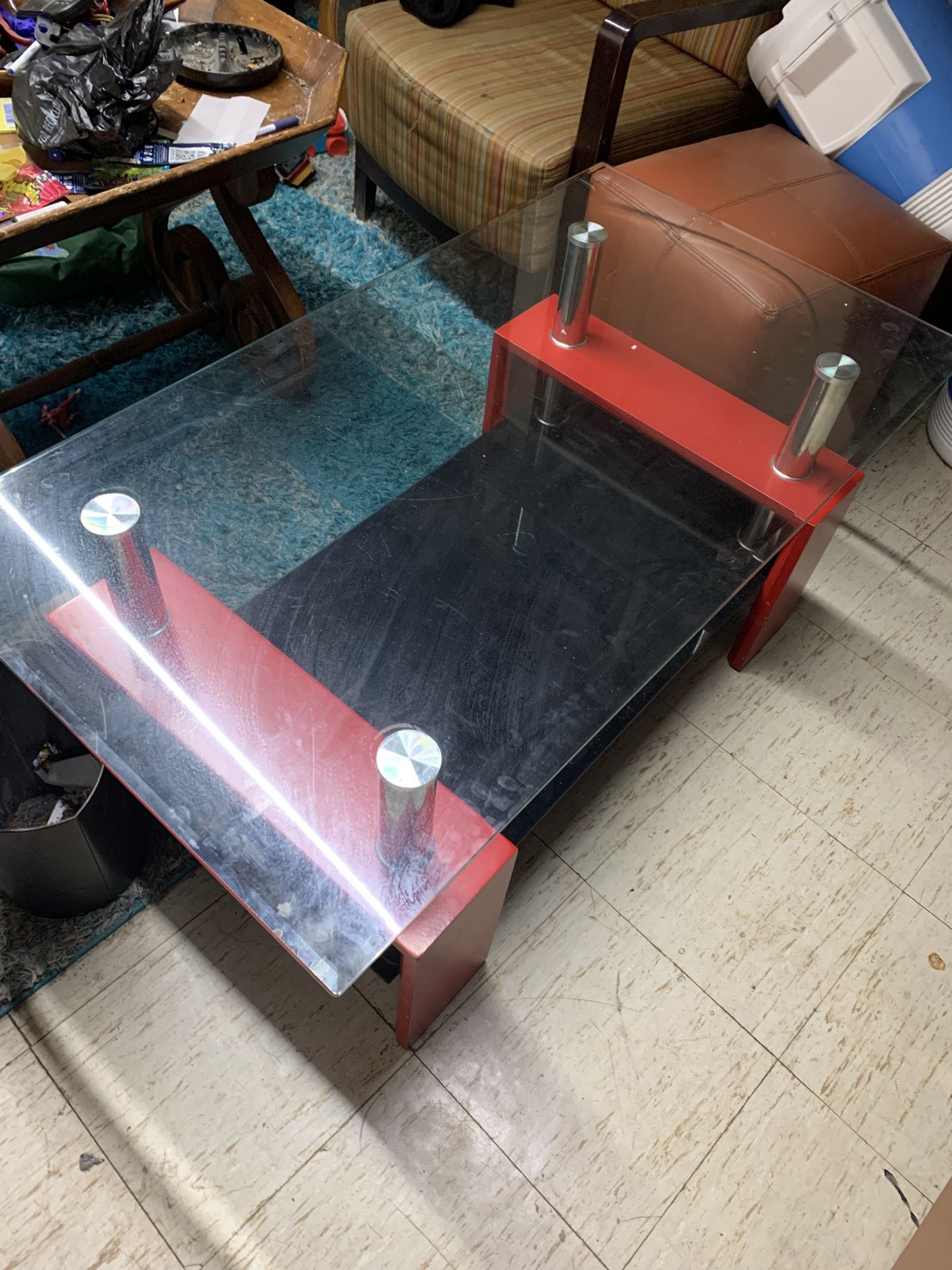Coffee Table And End Tables