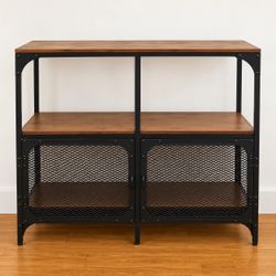 Industrial Storage Cabinet with Mesh Doors