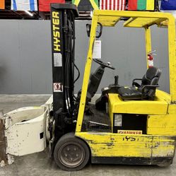 Hyster Electric Clamp Truck 