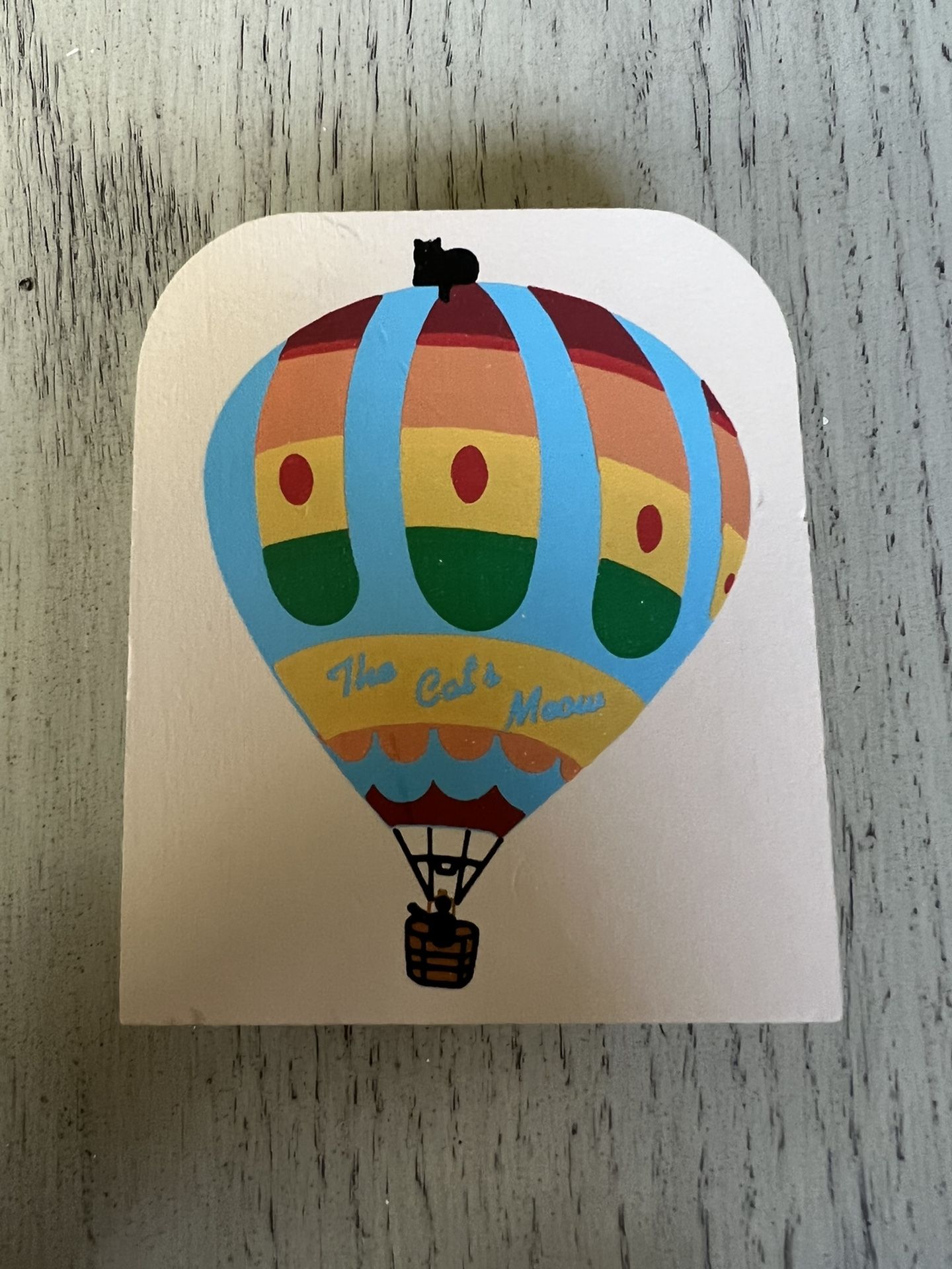 Cat's Meow Village The Cat's Meow Hot Air Balloon 1996