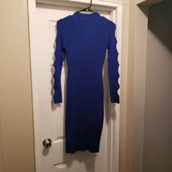 Cut Out Sleeve Dress