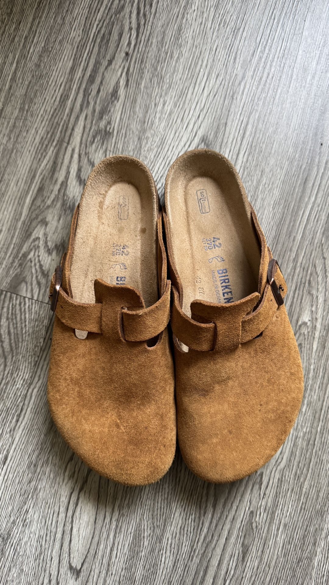 Birkenstock Boston Mink Size 42