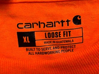 Carhartt long sleeve work T-shirt, XL