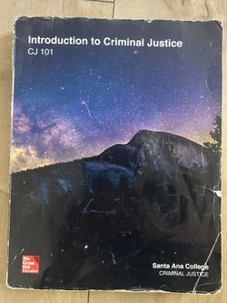 Intro To Criminal Justice Cj101
