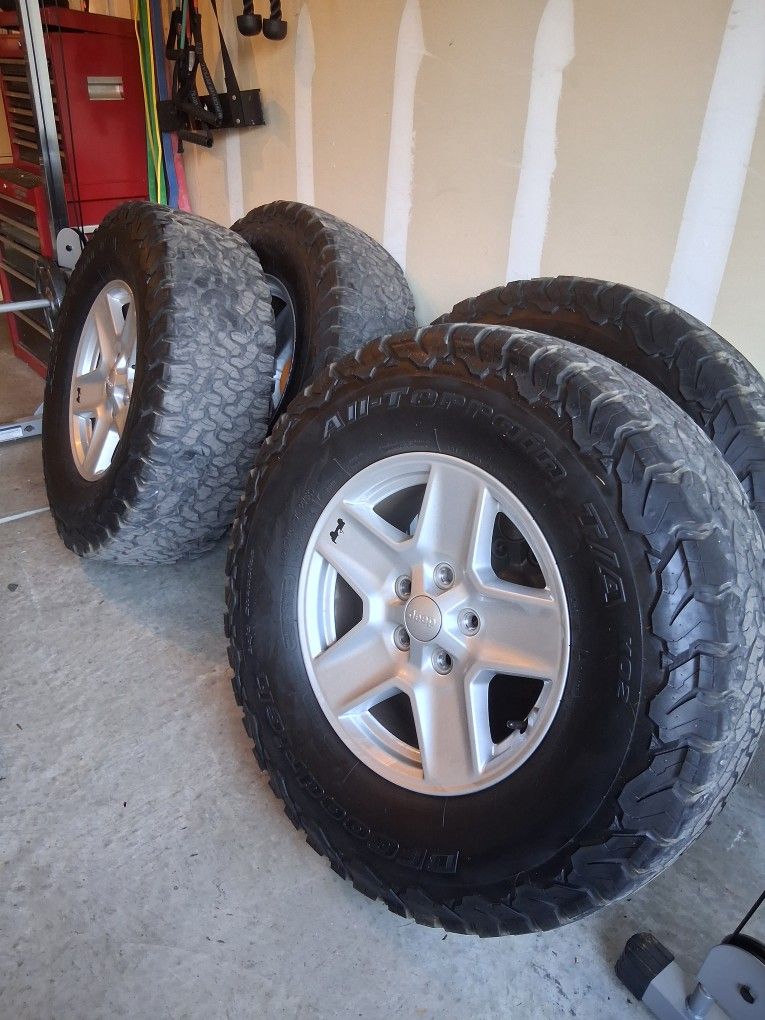 Jeep Rubicon Rims And Tires