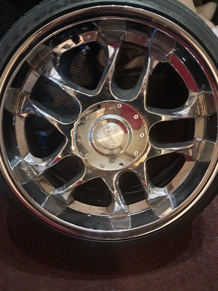 20' Maximus Adr Dip Boomerang Rims 5×112 Bolt Pattern