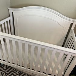 White Baby Crib