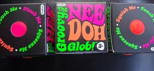 Schylling Nee Doh Groovy Glob Stress Ball