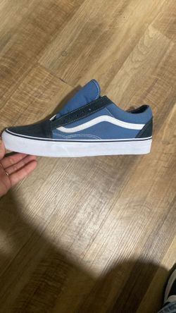 vans men NO shoelaces 9.5 men