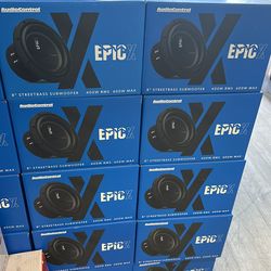 Audio control 10” subwoofer