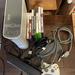 Xbox 360 with Wireless Controller White And Kinect