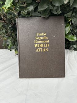 Funk & Wagnalls Hammond "World Atlas" 