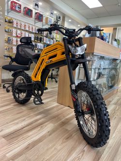 GT73 Titan Electric Bike 50mph Speed ebike Financing $49 Down Payment