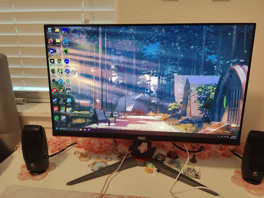 AOC 24G2 1080p 144hz 24in Monitor- Great Condition