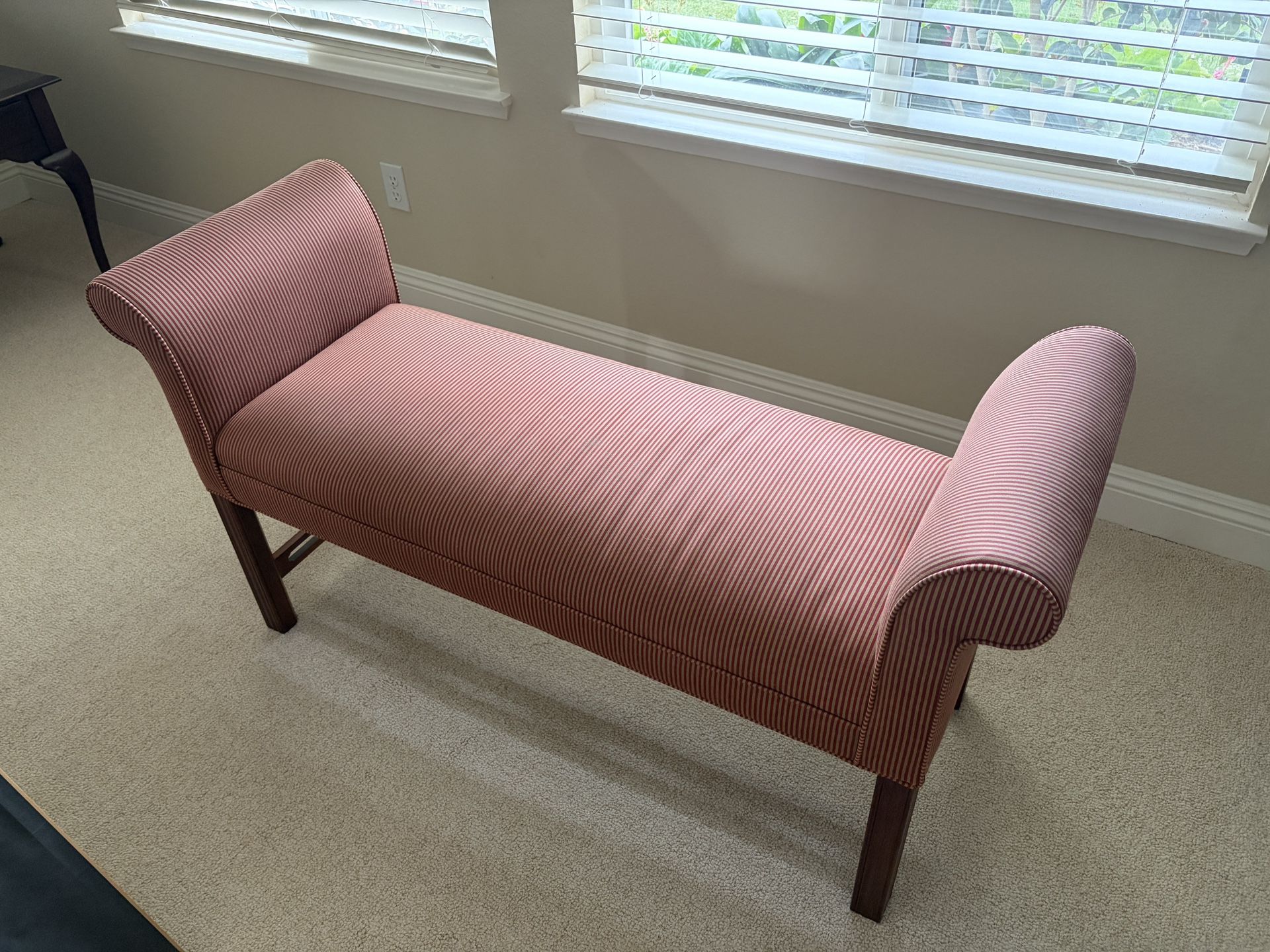 ETHAN ALLEN BENCH SEAT