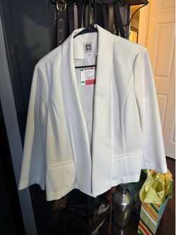White women’s blazer